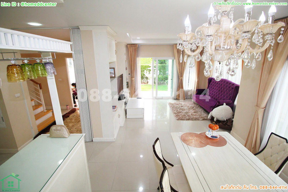 บ้านเดี่ยว บ้านมือสอง เดอะเซนโทร รามอินทรา ใกล้แฟชั่นไอส์แลนด์ คันนายาว